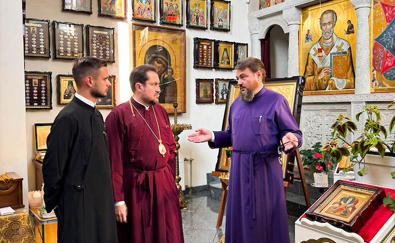 ПЦУ: монастырь на Обуховщине посетил глава делегации Вселенского Патриархата
