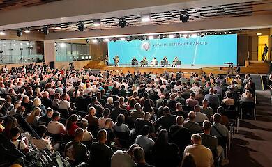 Підтримка ветеранів: соцпрацівник Кагарличчини взяв участь у Міжнародному ветеранському форумі