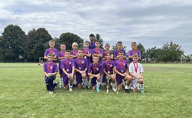 Обухівські футболісти - переможці турніру пам'яті Героя Небесної Сотні Володимира Чаплінського