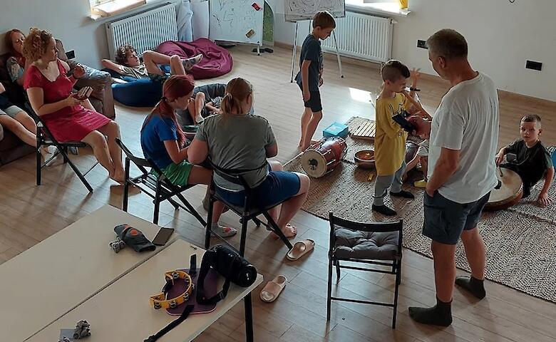 Пластуны-волчата получали новые навыки на экостанции вблизи Ржищева