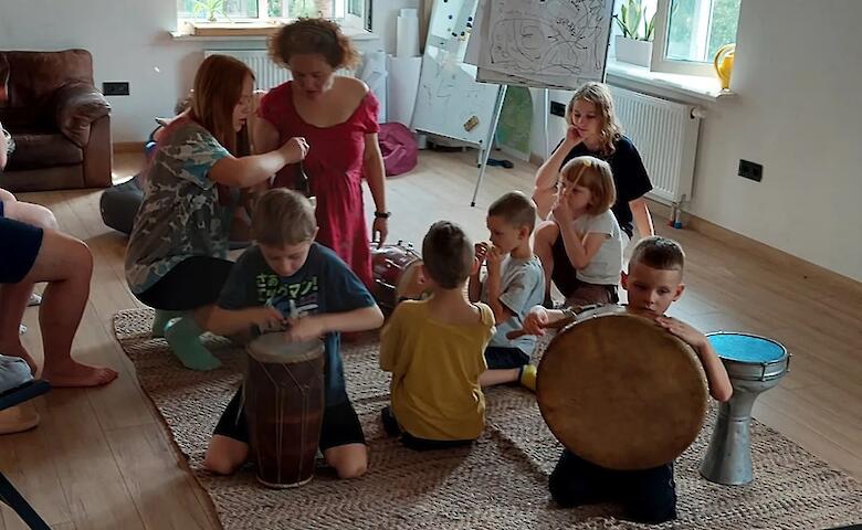 Пластуны-волчата получали новые навыки на экостанции вблизи Ржищева