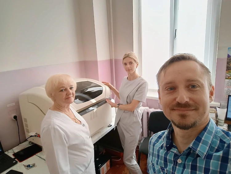 В Обухівській лікарні оновили процес обробки і отримання результатів аналізів