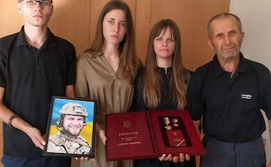 Разведчику из Обухова присвоено почетное звание Герой Украины