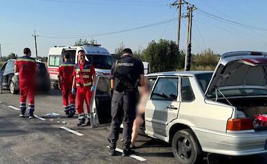 В результате ДТП на Обуховщине пострадала водительница