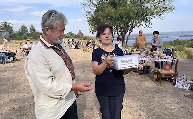 Жители Витачева победили в соревновании благотворительных ярмарок Украинской громады