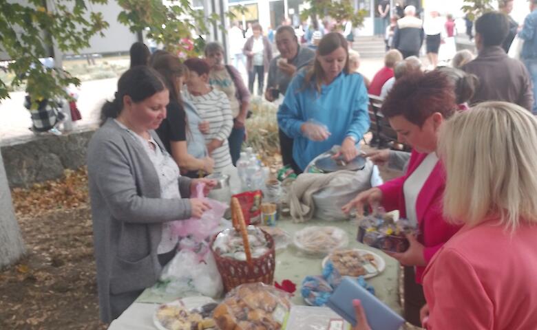 В Обуховской громаде состоялись благотворительные ярмарки в поддержку ВСУ