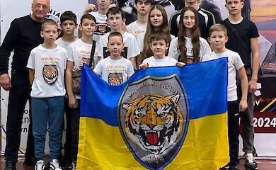Обуховские спортсмены пополнили копилку наград на турнире по кикбоксингу в Киеве