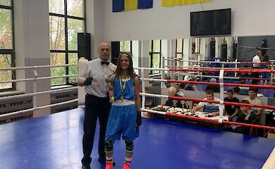 Боксерша из Обуховского района завоевала звание чемпионки Киевщины