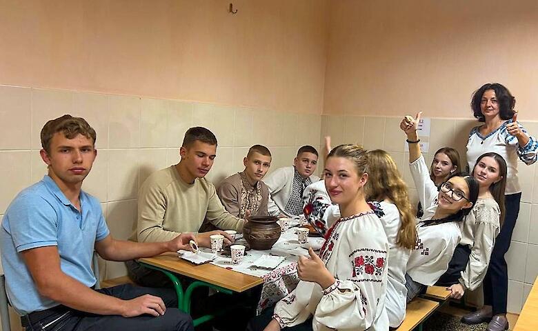 В Кагарлыкском лицее провели Вареник-Фест