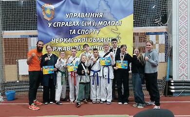 Обуховские спортсмены завоевали медали на кубке Украины по таэквон-до