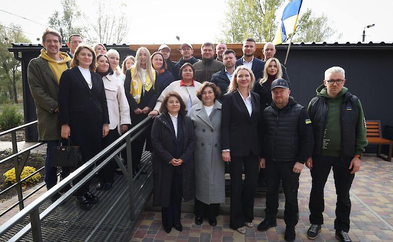 У Василькові відкрили реабілітаційний модуль для ветеранів і ветеранок