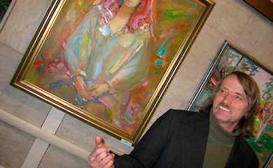 Сочетание язычества и христианства: в Мироновке открывается выставка выдающегося художника-земляка