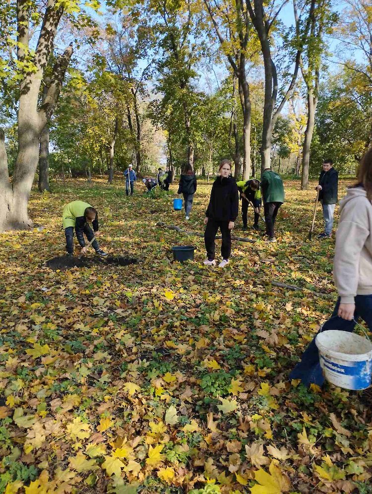 В Кагарлицькій громаді посадили "дерева Перемоги"