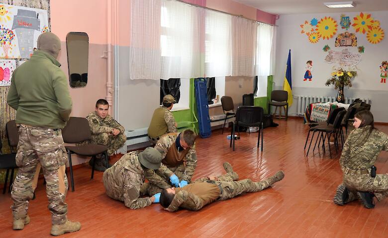 У Василькові пройшов національно-патріотичний вишкіл