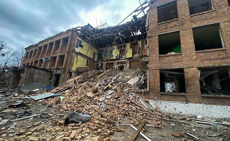Південна Корея допоможе відбудувати зруйнований росіянами ліцей на Обухівщині