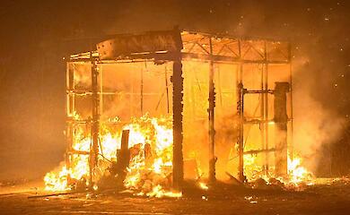 Через падіння уламків шахедів на Обухівщині постраждало четверо людей