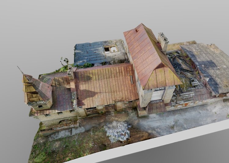 В Белой церкви сделали 3D-копию местного архитектурного шедевра