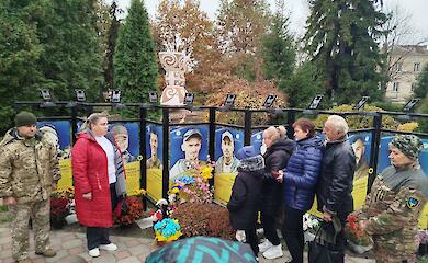 Державну нагороду воїна зі Ржищева вручили його рідним