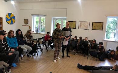 Экостанция возле Ржищева организовала ретрит для семей военных и волонтеров