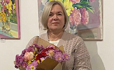 В Ржищеве открылась выставка местной художницы