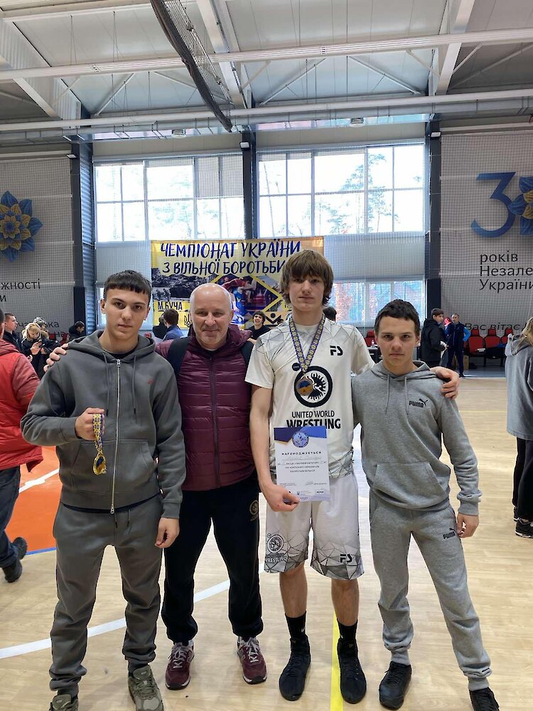 Спортсмени Обухівщини здобули нагороди на Чемпіонаті України з вільної боротьби