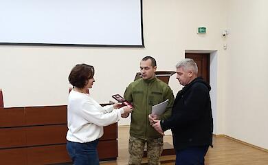 Воїнів з Українки нагородили орденами, одного, на жаль, посмертно