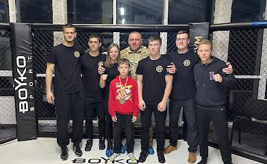 Обуховский спортсмен стал золотым призером Открытого кубка по смешанным единоборствам