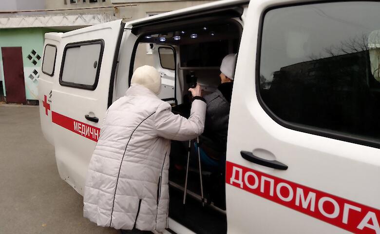 Маломобільних жителів Обухівської громади безкоштовно транспортують до медичних закладів