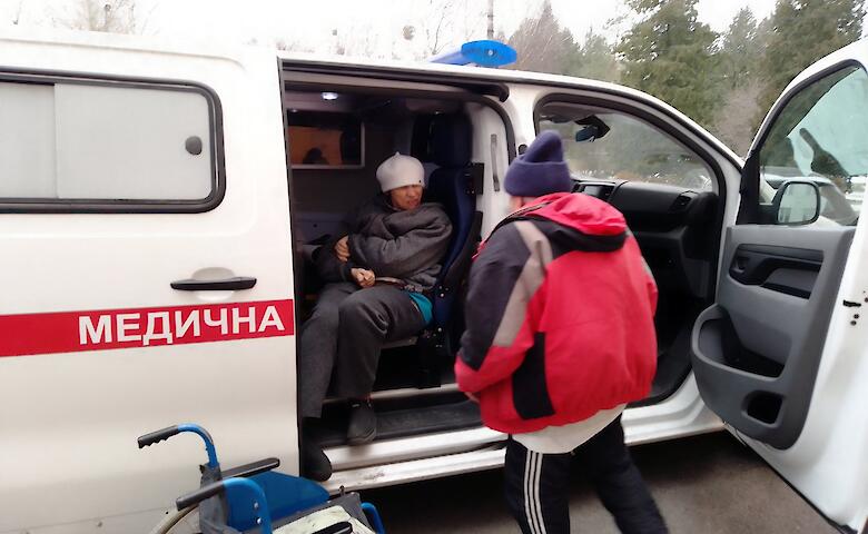 Маломобільних жителів Обухівської громади безкоштовно транспортують до медичних закладів