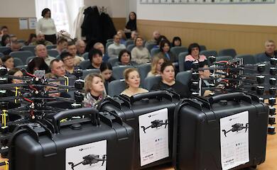 Понад двісті безпілотників передала військовим Васильківська громада: деталі