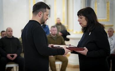 Одному из &laquo;Призраков Киева&raquo; из Васильковской бригады Президент вручил звание Героя Украины