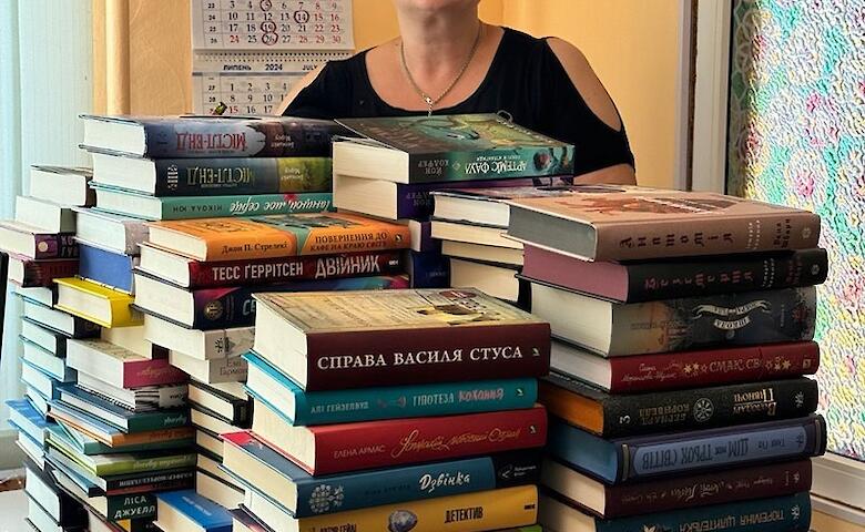 Кагарлицька бібліотека отримала майже 1500 нових книг у 2024 році