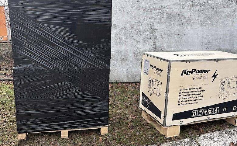 Обухов получил генераторы от немецких друзей из Радебойля