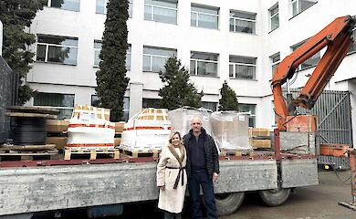 Завдяки німецьким благодійникам, обухівський ліцей тепер має альтернативні джерела енергії