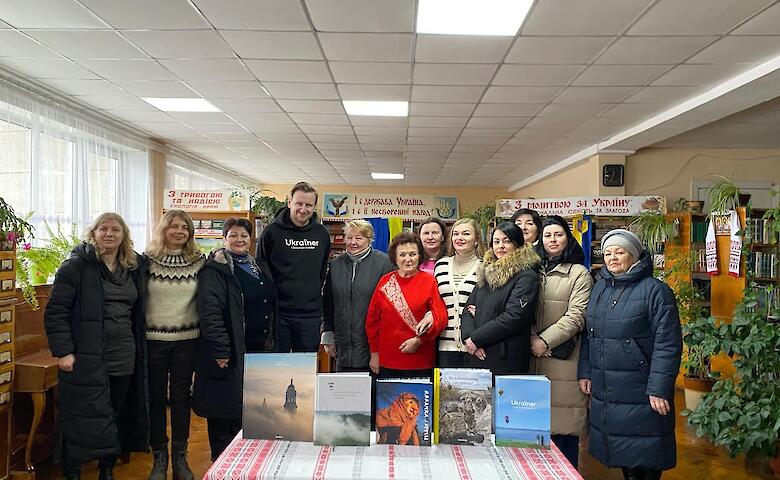 В Богуславе состоялась встреча с основателем проекта Ukraїner