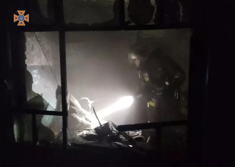В пожаре на Обуховщине погибла женщина