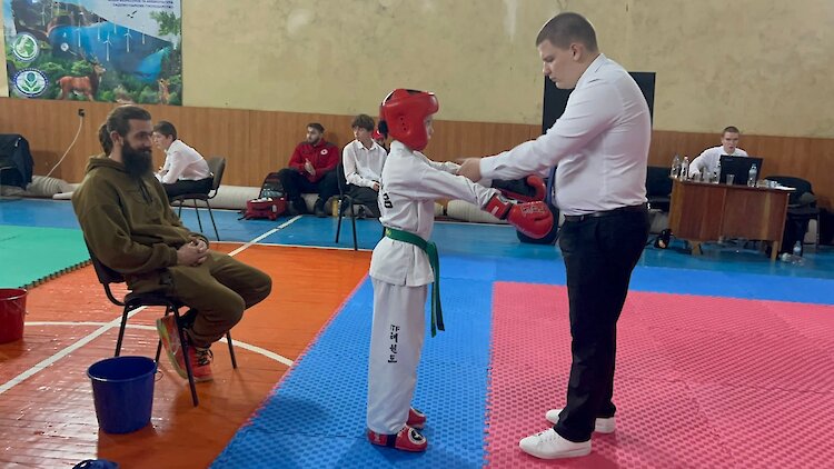 Более сорока медалей привезли обуховские таэквондисты из Житомира