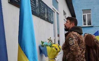 У Василькові відкрили пам'ятні дошки полеглим землякам-героям