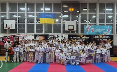 Аттестация по тхэквондо в Украинке: спортсмены Обуховщины доказали свое мастерство