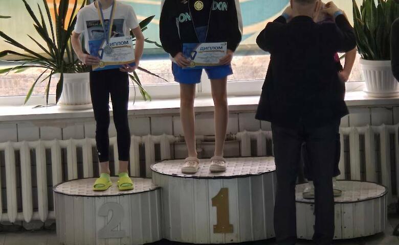 Обуховские пловцы завоевали медали на чемпионате в Белой Церкви