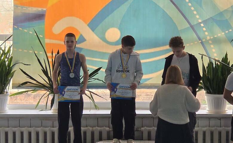 Обуховские пловцы завоевали медали на чемпионате в Белой Церкви