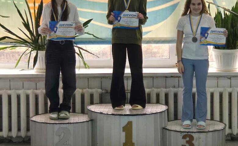Обуховские пловцы завоевали медали на чемпионате в Белой Церкви