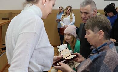 У Василькові вручили орден "За мужність" родині загиблого воїна