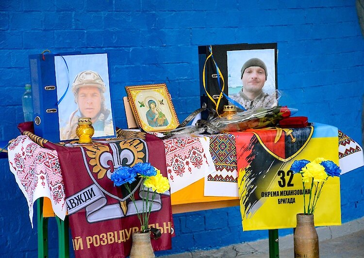 В Кагарлицькій громаді відкрили меморіальні дошки на честь героїв-земляків