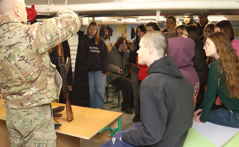 В Козине состоялась патриотическая подготовка для молодежи