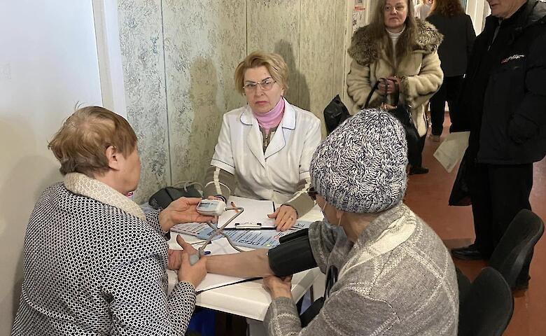 В Обухові відбувся виїзний захід "Містечко здоров'я"