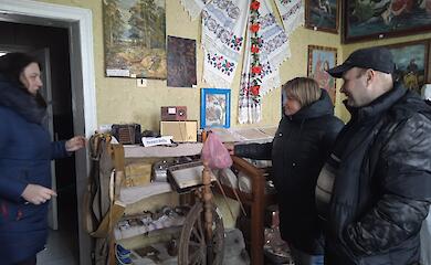 В Кагарлыкском музее открыли выставку ретро-радио