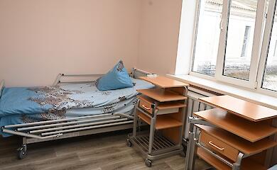 У Кагарлицькій лікарні облаштували ще одну палату для захисників, котрі потребують лікування