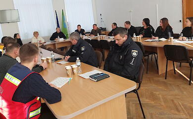 У Богуславській громаді відбулися штабні тренування з реагування на блекаут