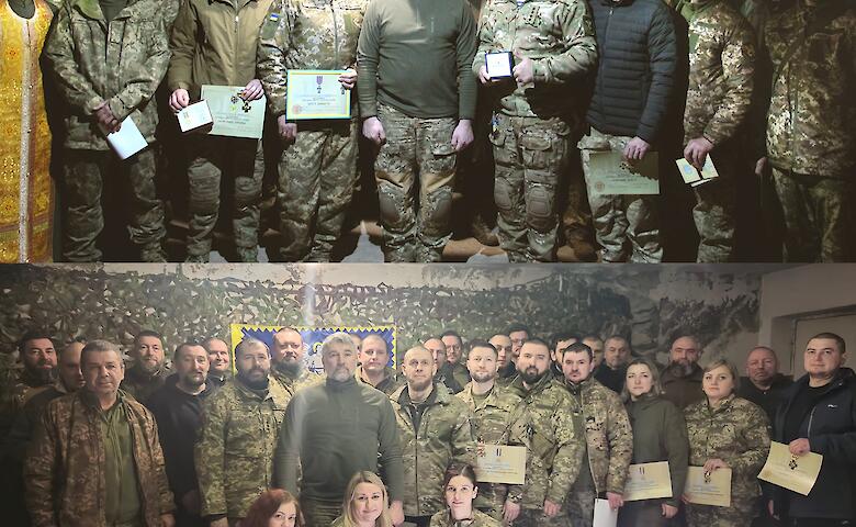 Бойцов обуховского тербата отметили почетными наградами